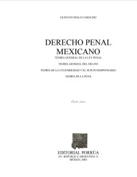 Image of DERECHO PENAL MEXICANO