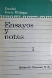 Image of Ensayos y notas I