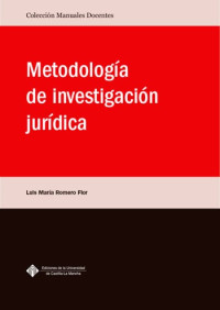 Image of Metodología de la investigación jurídica