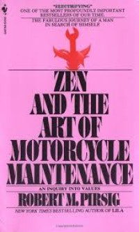 Image of Zen and the art of motorcycle maintenance
