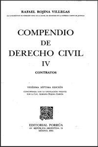 Image of Compendio de derecho civil IV : contratos