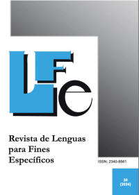 Image of Revista de lenguas para fines específicos