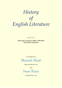 Image of History of english literature