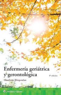 Image of Enfermería geriátrica y gerontológica