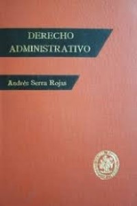 Image of Derecho administrativo : doctrina, legislacion y jurisprudencia