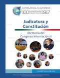 Judicatura y Constitución : memoria del Congreso Internacional