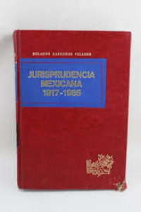 Image of Jurisprudencia mexicana, 1917-1971 : año 6