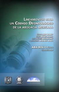 Image of Lineamientos para un código deontológico de la abogacía mexicana